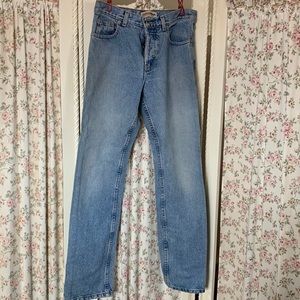 London Jean bootcut button fly. SZ 6